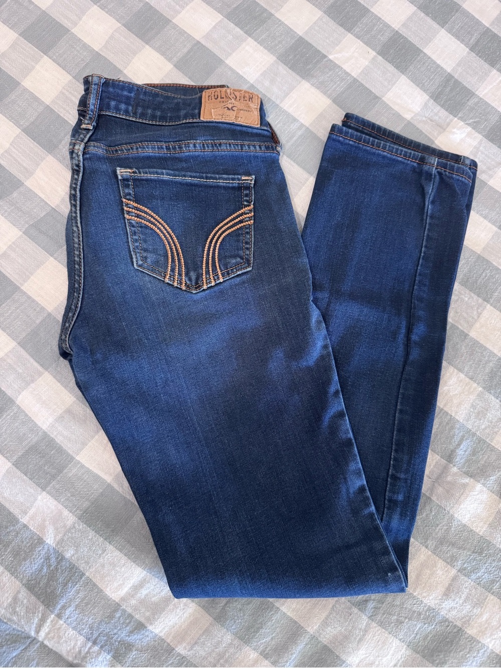 Hollister low rise straight leg jeans